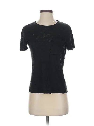 Pre-owned Jcrew Short Sleeve T-shirt In Black