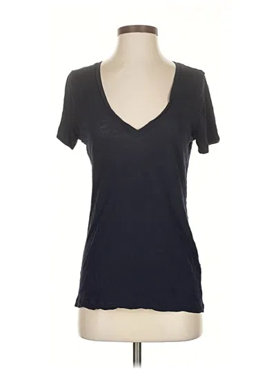 Pre-owned Jcrew Short Sleeve T-shirt In Black