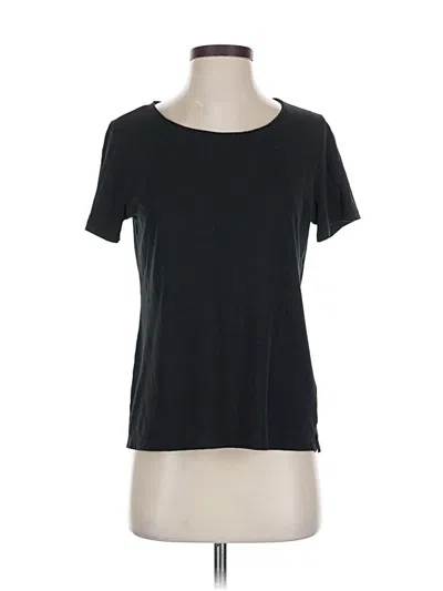 Pre-owned Jcrew Short Sleeve T-shirt In Black
