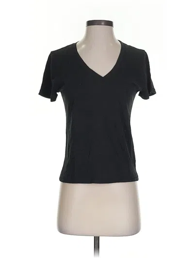 Pre-owned Jcrew Short Sleeve T-shirt In Black