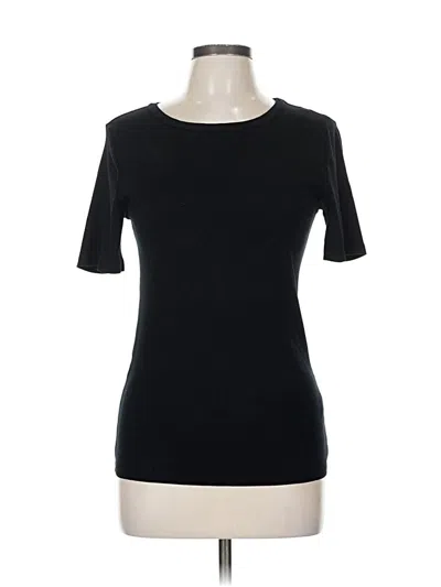 Pre-owned Jcrew Short Sleeve T-shirt In Black