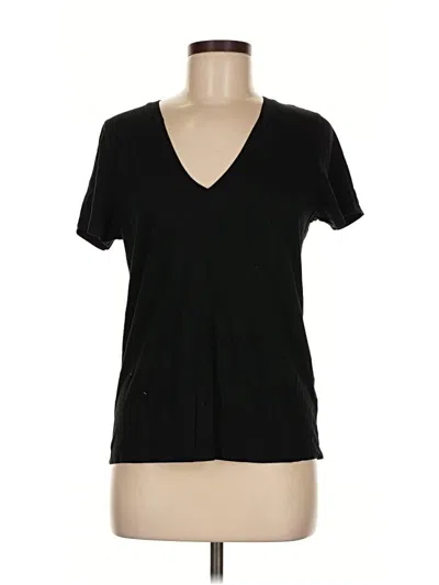 Pre-owned Jcrew Short Sleeve T-shirt In Black