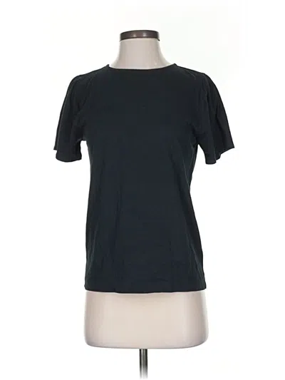 Pre-owned Jcrew Short Sleeve T-shirt In Black