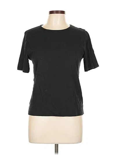 Pre-owned Jcrew Short Sleeve T-shirt In Black