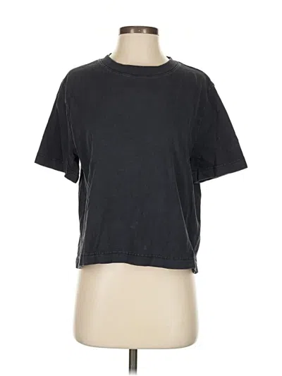 Pre-owned Jcrew Short Sleeve T-shirt In Black
