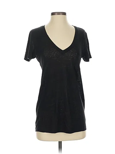 Pre-owned Jcrew Short Sleeve T-shirt In Black