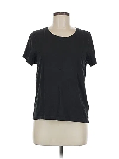 Pre-owned Jcrew Short Sleeve T-shirt In Black