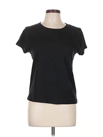 Pre-owned Jcrew Short Sleeve T-shirt In Black