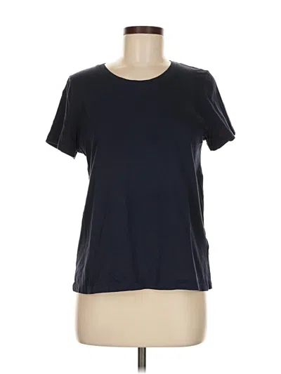 Pre-owned Jcrew Short Sleeve T-shirt In Black