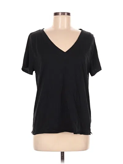 Pre-owned Jcrew Short Sleeve T-shirt In Black