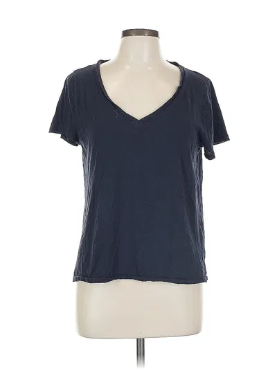 Pre-owned Jcrew Short Sleeve T-shirt In Blue