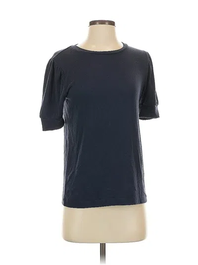 Pre-owned Jcrew Short Sleeve T-shirt In Blue