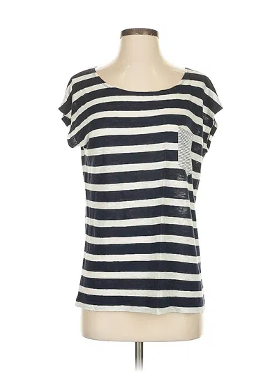 Pre-owned Jcrew Short Sleeve T-shirt In Blue