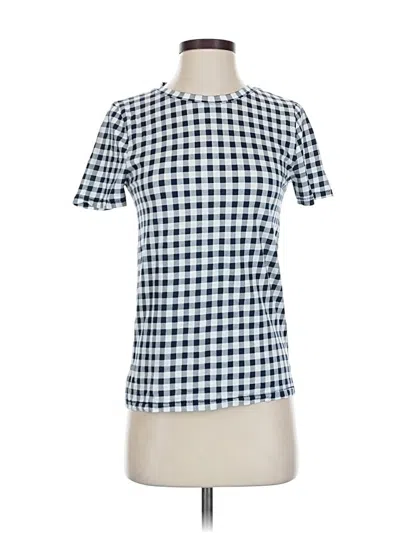 Pre-owned Jcrew Short Sleeve T-shirt In Blue