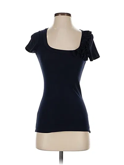 Pre-owned Jcrew Short Sleeve T-shirt In Blue