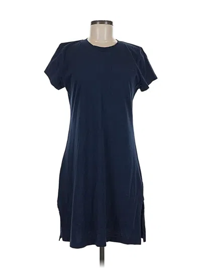 Pre-owned Jcrew Short Sleeve T-shirt In Blue