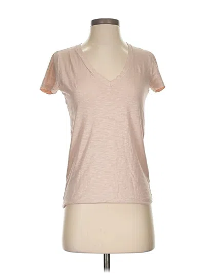 Pre-owned Jcrew Short Sleeve T-shirt In Brown