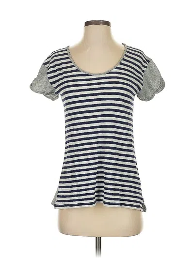 Pre-owned Jcrew Short Sleeve T-shirt In Gray