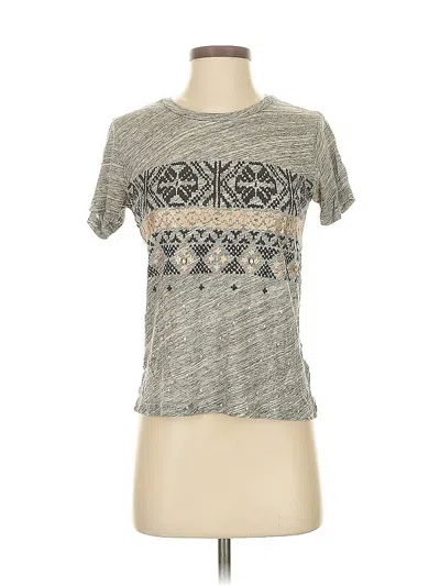 Pre-owned Jcrew Short Sleeve T-shirt In Gray