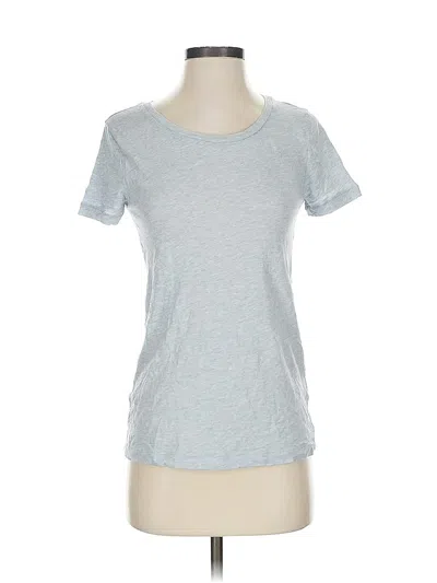 Pre-owned Jcrew Short Sleeve T-shirt In Gray