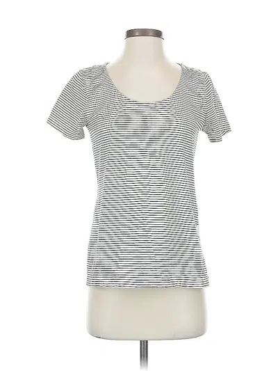 Pre-owned Jcrew Short Sleeve T-shirt In Gray