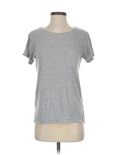 Pre-owned Jcrew Short Sleeve T-shirt In Gray