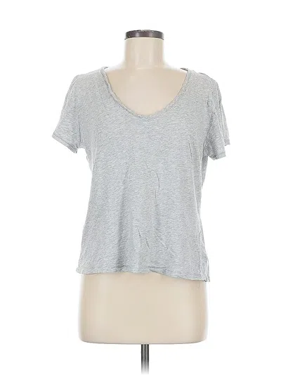 Pre-owned Jcrew Short Sleeve T-shirt In Gray