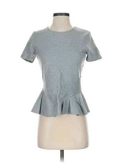 Pre-owned Jcrew Short Sleeve T-shirt In Gray