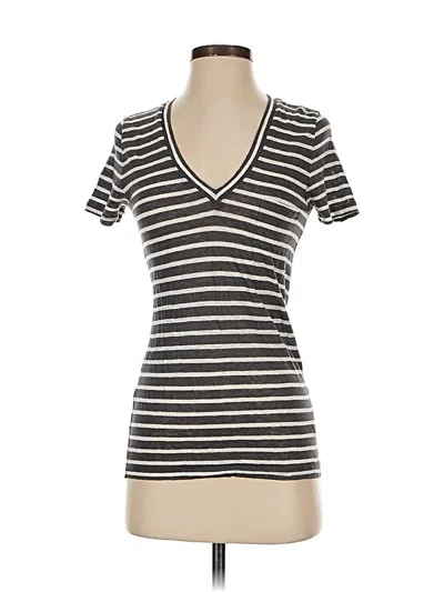 Pre-owned Jcrew Short Sleeve T-shirt In Gray