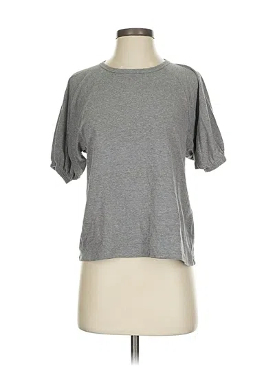 Pre-owned Jcrew Short Sleeve T-shirt In Gray