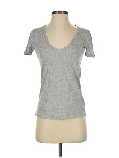 Pre-owned Jcrew Short Sleeve T-shirt In Gray