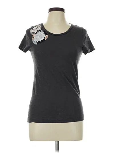 Pre-owned Jcrew Short Sleeve T-shirt In Gray