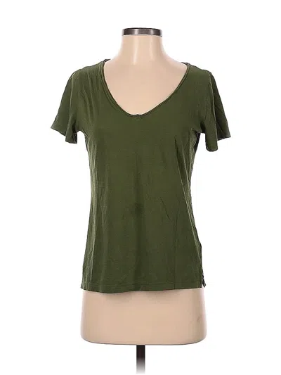 Pre-owned Jcrew Short Sleeve T-shirt In Green