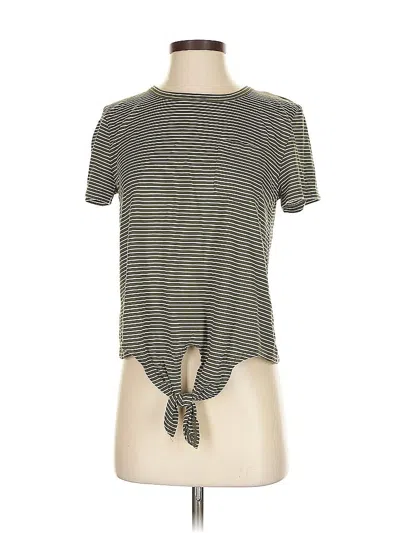 Pre-owned Jcrew Short Sleeve T-shirt In Green