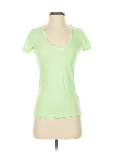 Pre-owned Jcrew Short Sleeve T-shirt In Green