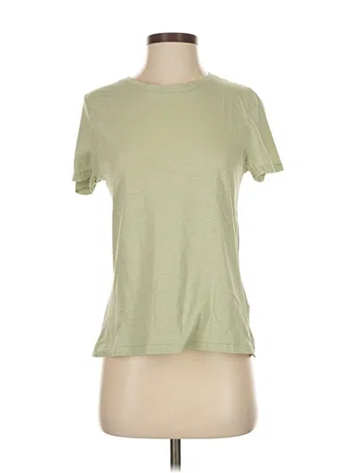 Pre-owned Jcrew Short Sleeve T-shirt In Green