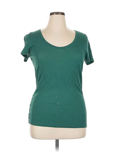 Pre-owned Jcrew Short Sleeve T-shirt In Green