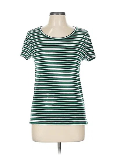 Pre-owned Jcrew Short Sleeve T-shirt In Green