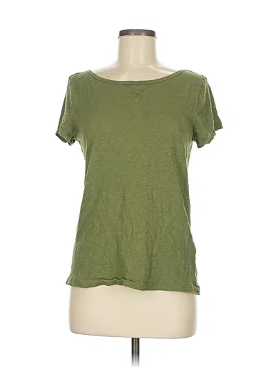Pre-owned Jcrew Short Sleeve T-shirt In Green