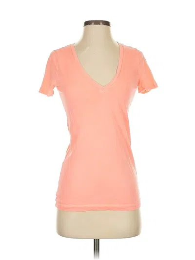 Pre-owned Jcrew Short Sleeve T-shirt In Orange