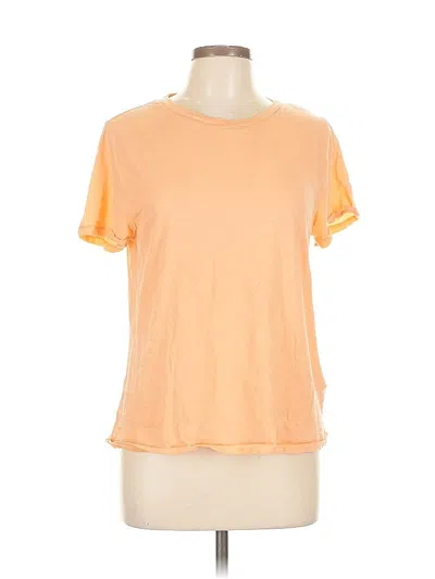 Pre-owned Jcrew Short Sleeve T-shirt In Orange