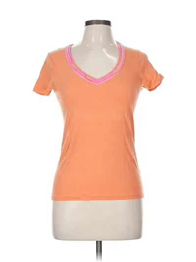 Pre-owned Jcrew Short Sleeve T-shirt In Orange