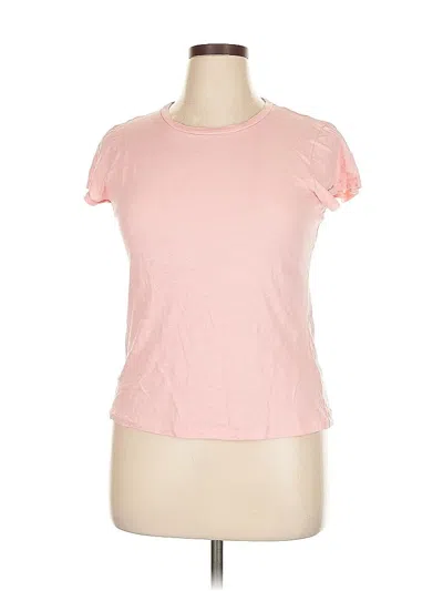 Pre-owned Jcrew Short Sleeve T-shirt In Pink