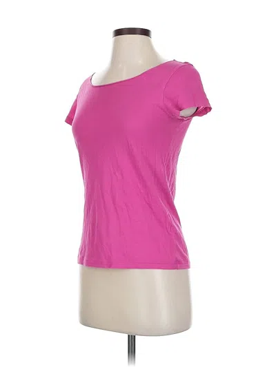 Pre-owned Jcrew Short Sleeve T-shirt In Pink