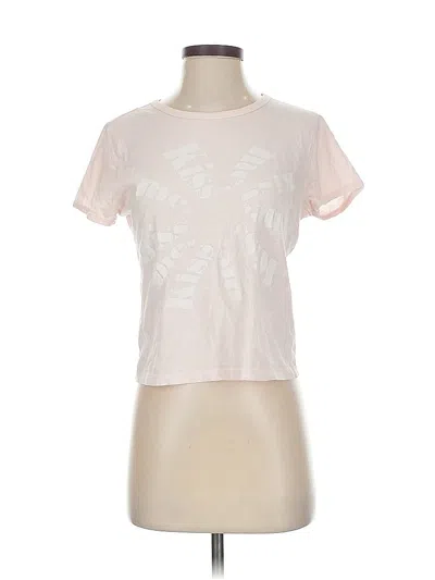 Pre-owned Jcrew Short Sleeve T-shirt In Pink