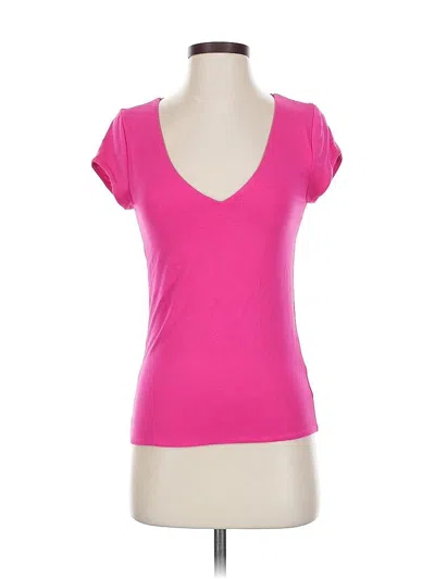 Pre-owned Jcrew Short Sleeve T-shirt In Pink