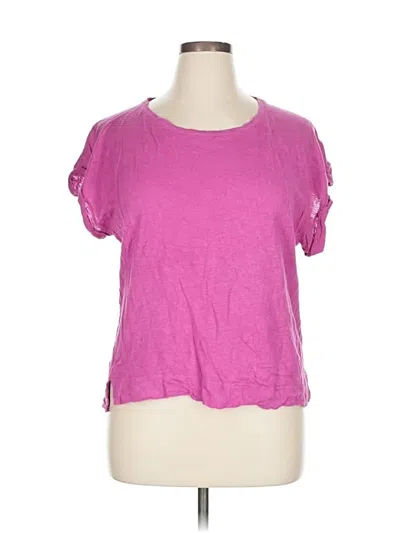 Pre-owned Jcrew Short Sleeve T-shirt In Pink