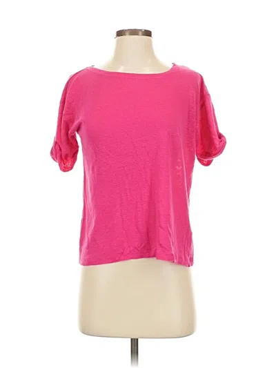 Pre-owned Jcrew Short Sleeve T-shirt In Pink