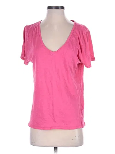 Pre-owned Jcrew Short Sleeve T-shirt In Pink