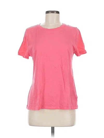 Pre-owned Jcrew Short Sleeve T-shirt In Pink